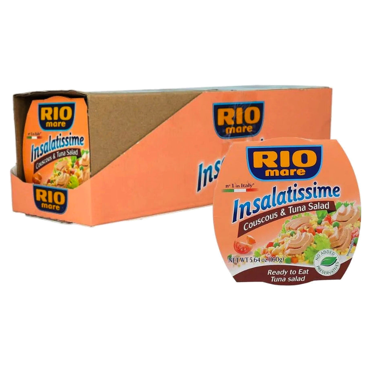 Rio Mare Cous Cous & Tuna Salad 160G (Case of 18)