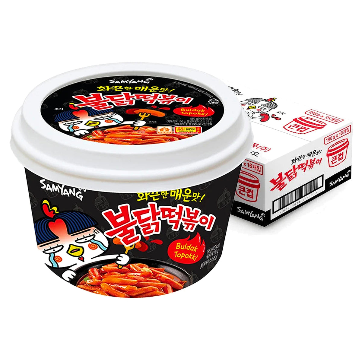 Samyang Hot Chicken Flavour Rice Cake 185G (Case of 16)