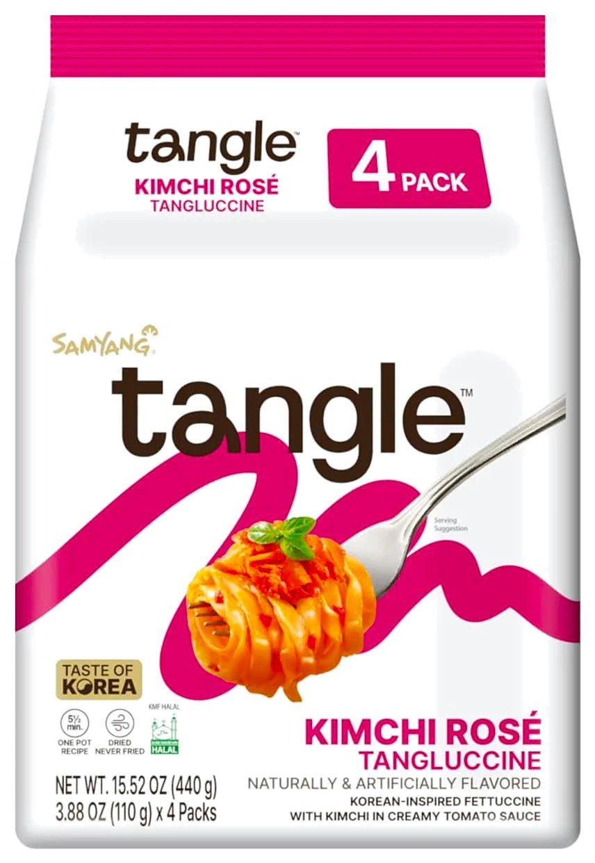 Samyang Tangle Kimchi Rose Pasta (110g x 4) Multipack