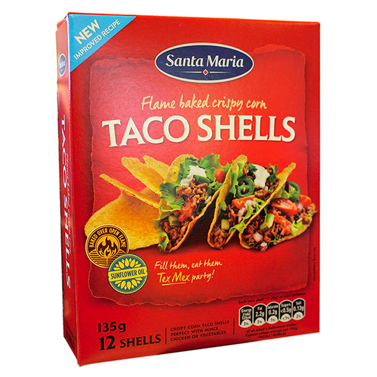 Santa Maria Taco Shells 135G