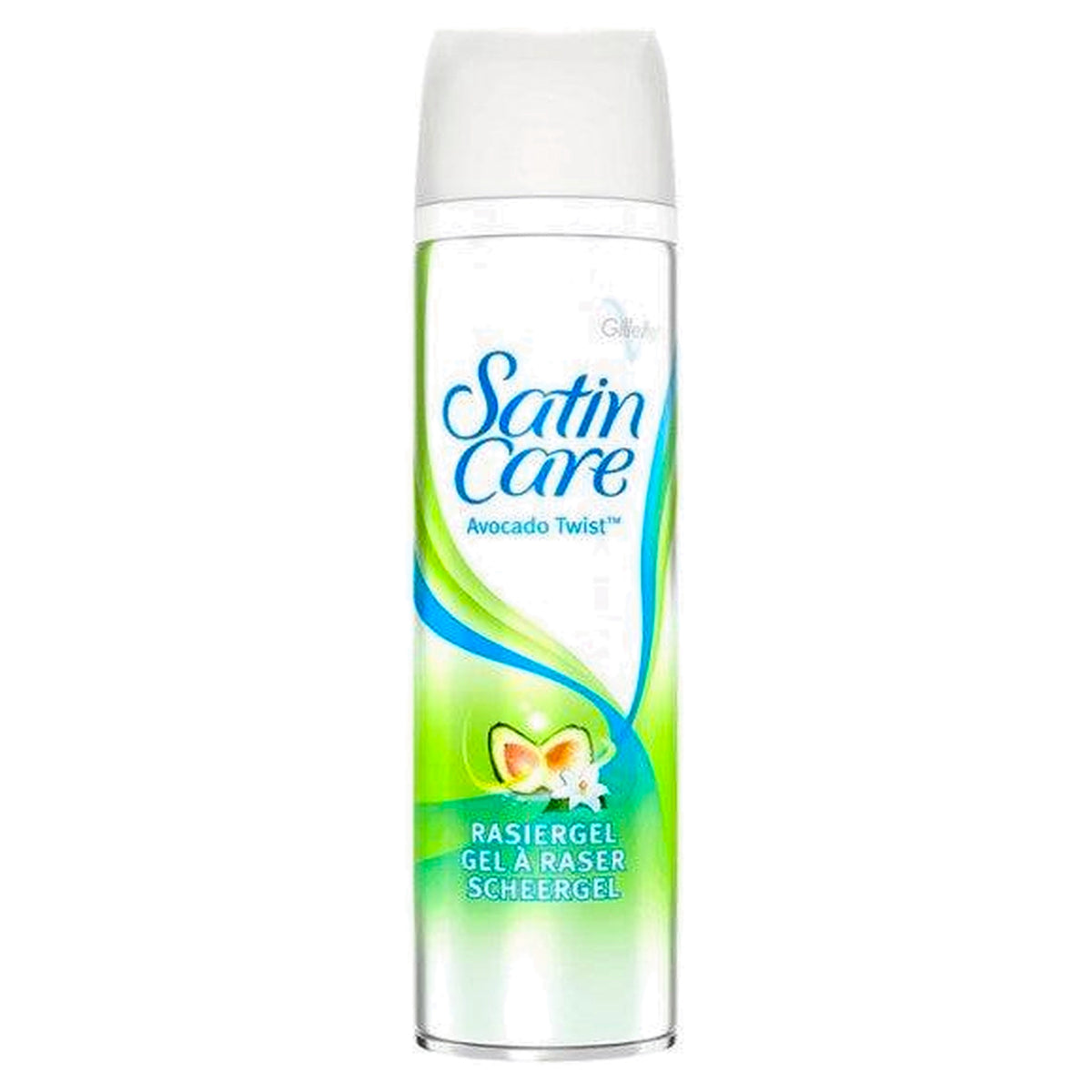 Satin Care Sensitive Avocado Twist Gel 200Ml