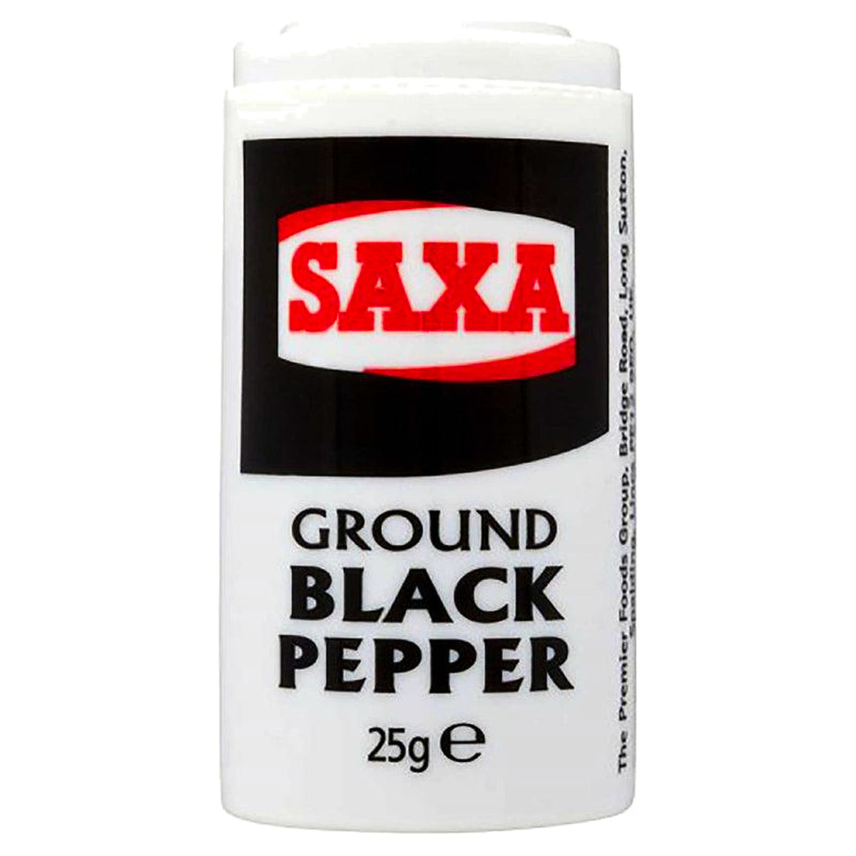 Saxa Ground Black Pepper 25G