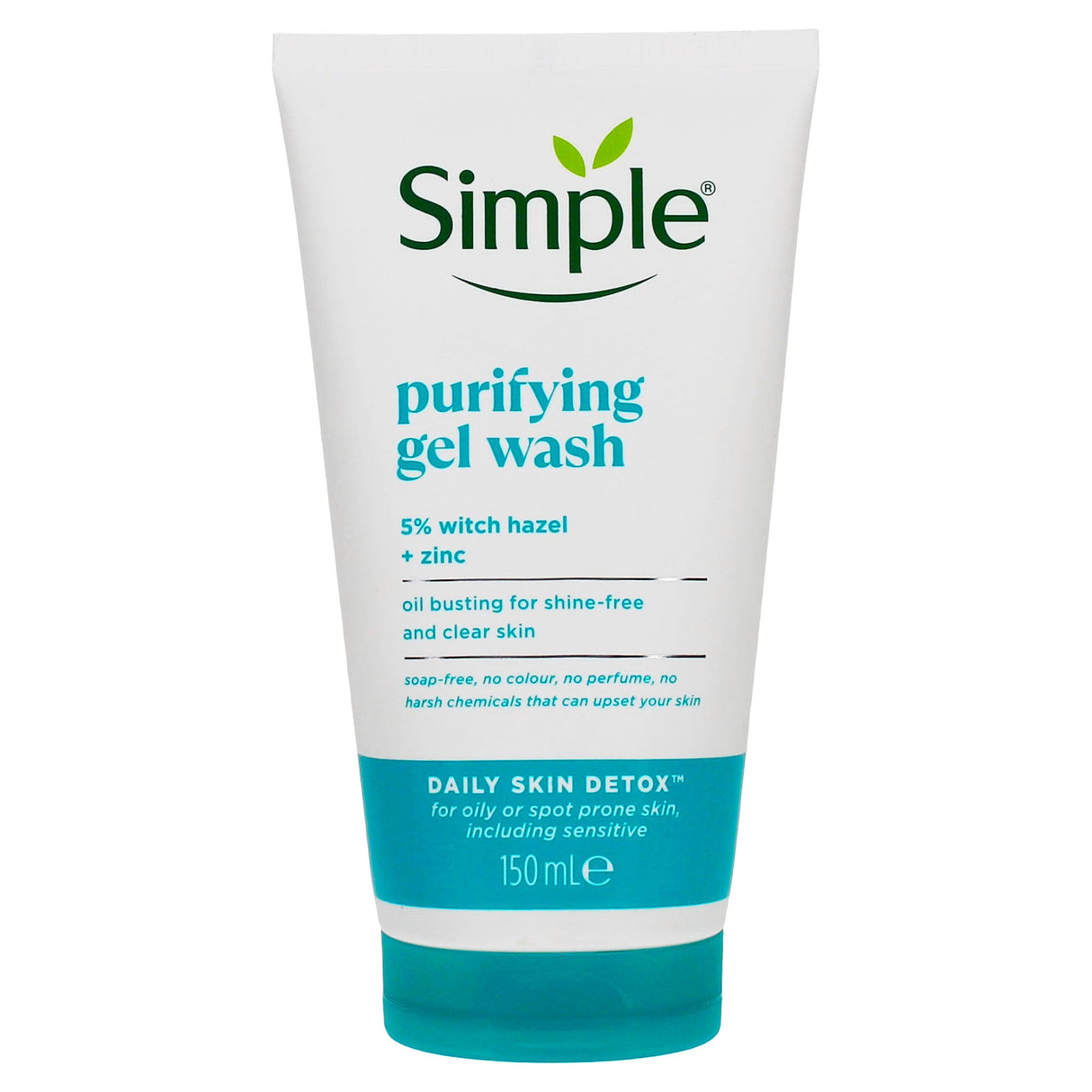 Simple Purifying Facial Wash Daily Skin Detox 150ML