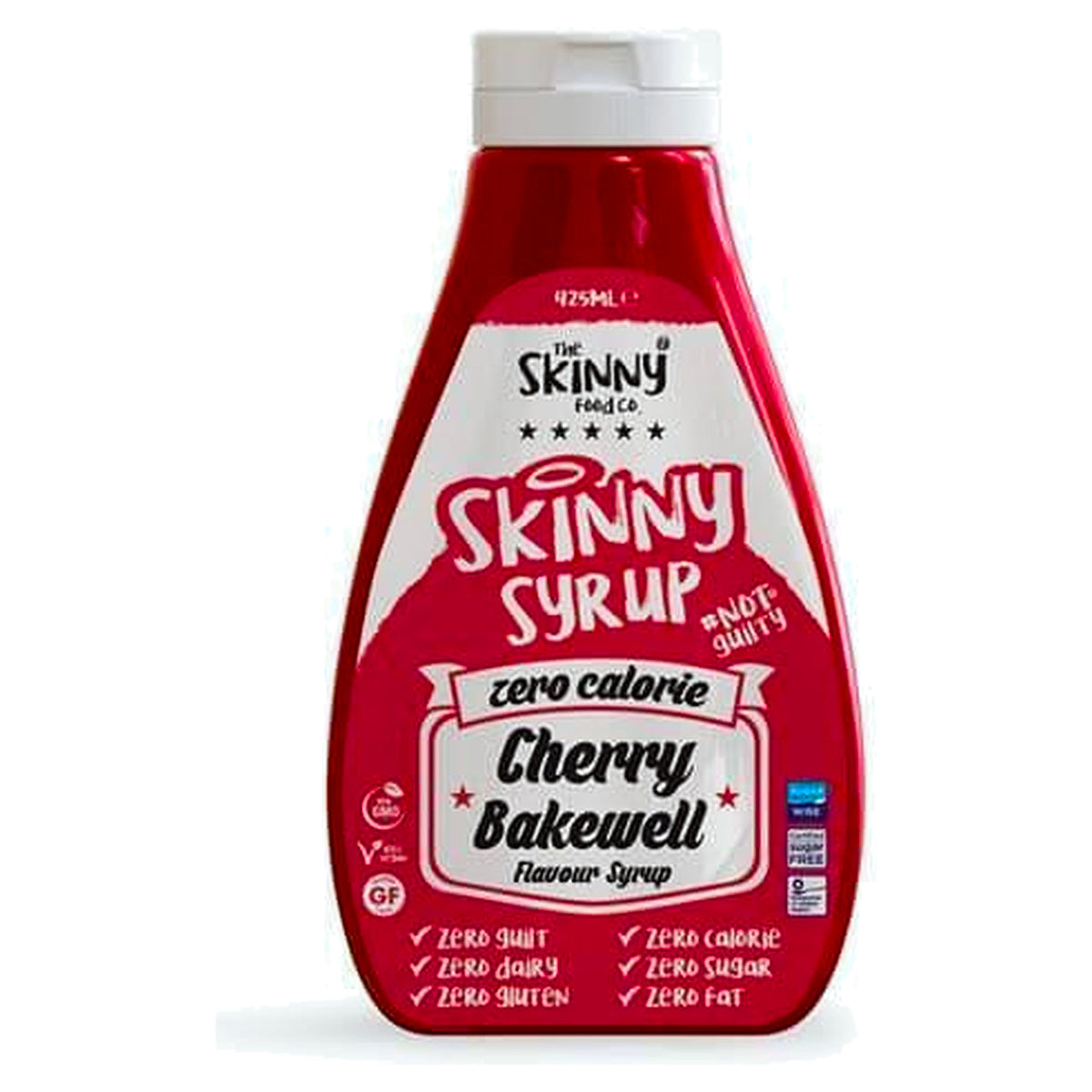 Skinny Syrup Zero Calorie Cherry Bakewell Sugar Free 425Ml