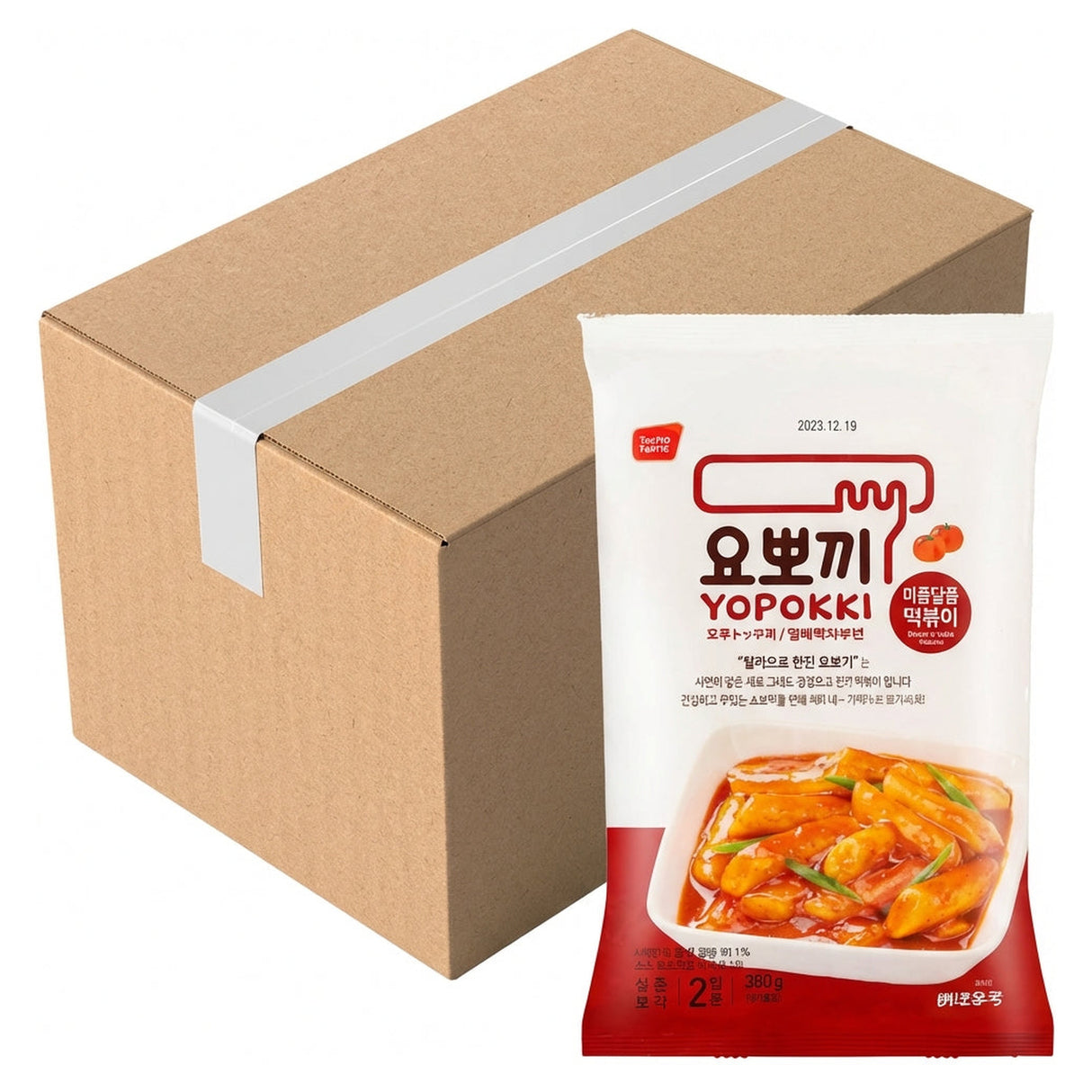 Young Poong Instant Topokki Yopokki 2 Portion 280G (Case of 24)