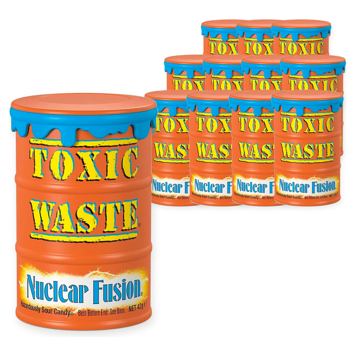 Toxic Waste Fusion Drum 42G (Case of 12) – case pack