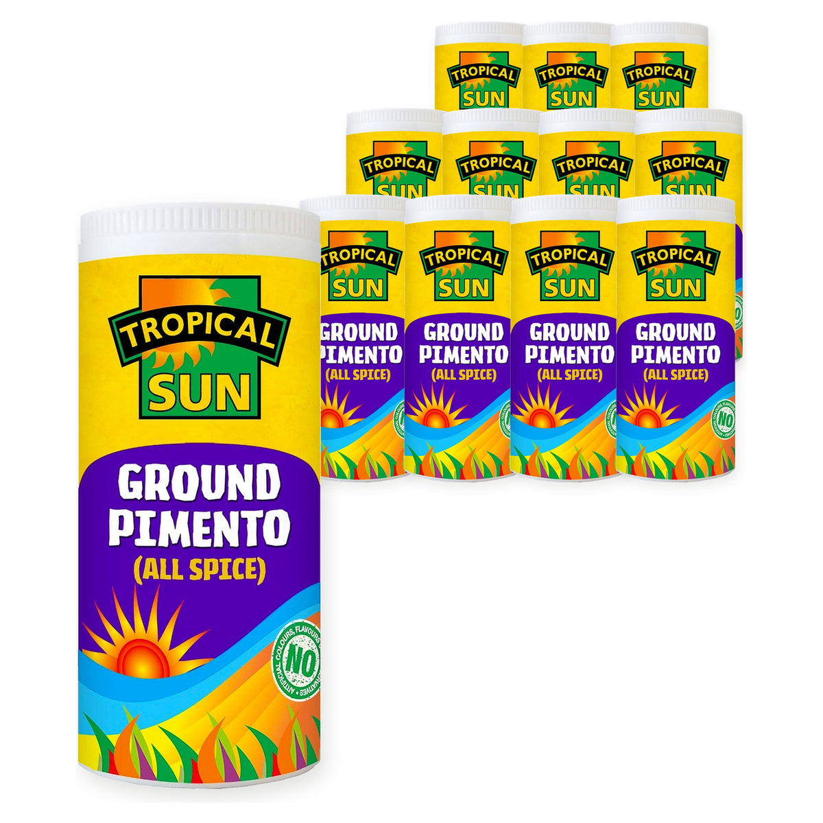 Tropical Sun Ground Pimento 100G (Case of 12) – case pack