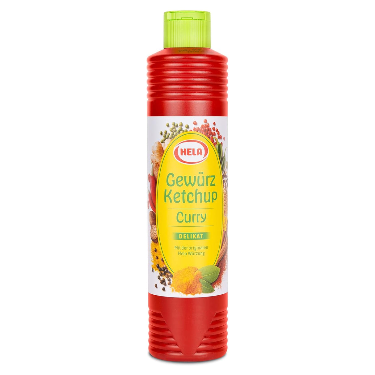 Hela GewüRz Ketchup Curry Delikat (Mild) 800ML