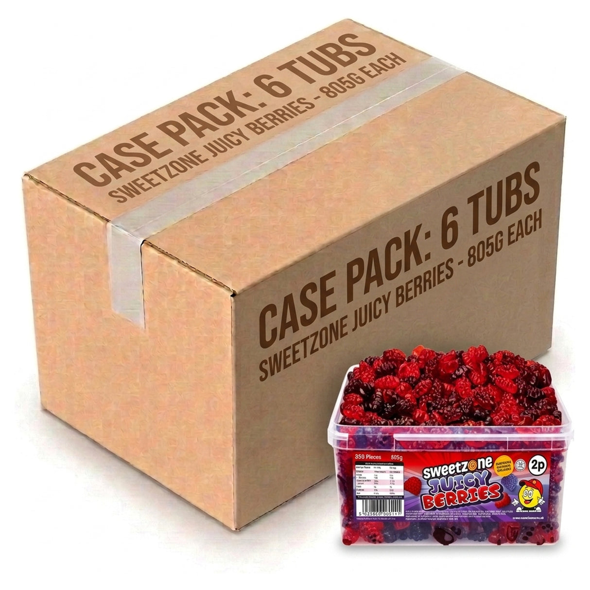 Sweetzone Juicy Berries 805G (Case of 6)