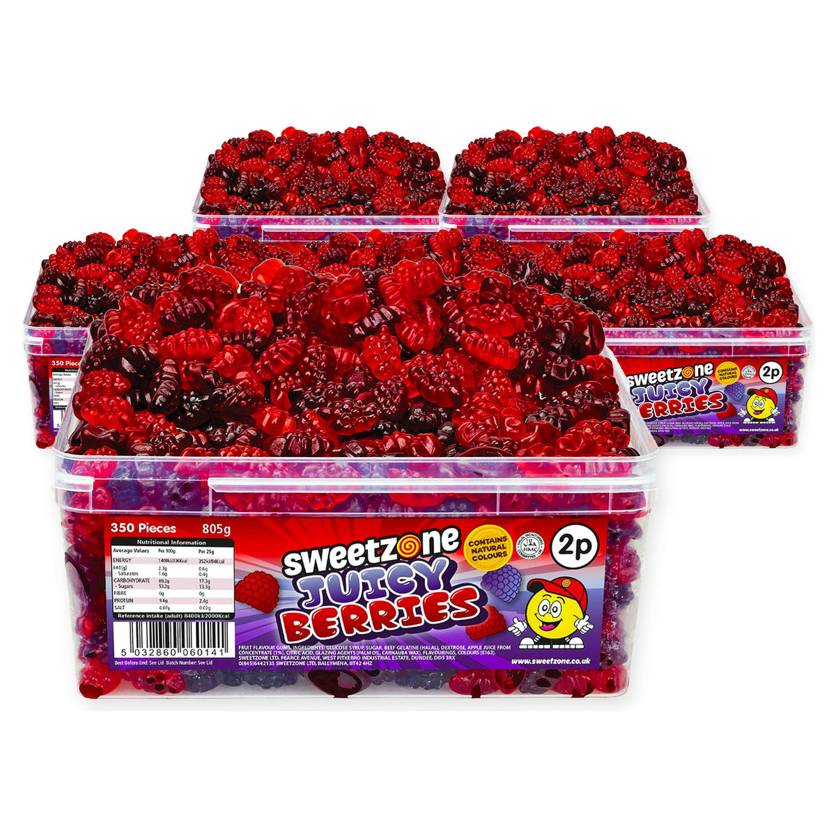Sweetzone Juicy Berries 805G (Case of 6) – case pack