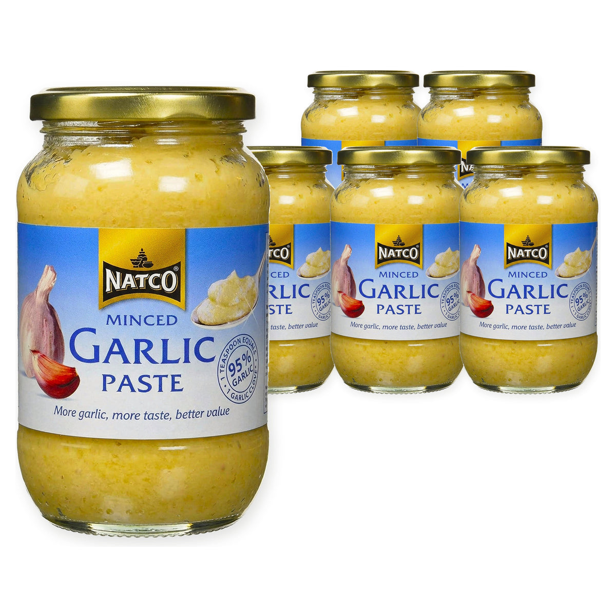 Natco Garlic Paste 1KG (Case of 6) – case pack