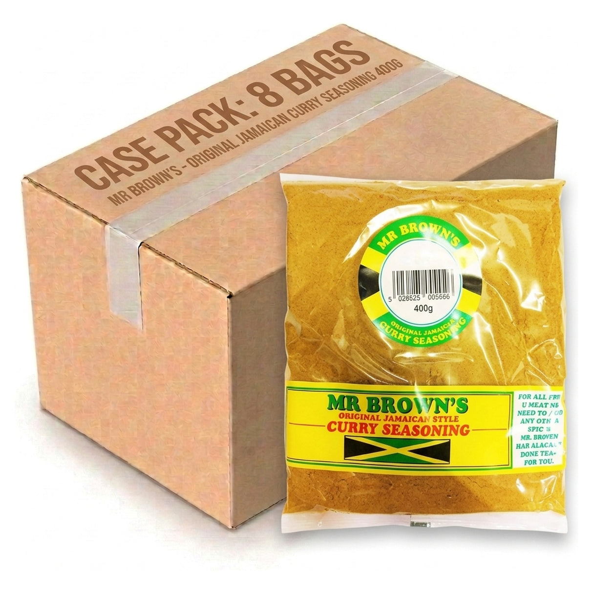 Mr Brown’s Curry Seasoning 400G (Case of 8)