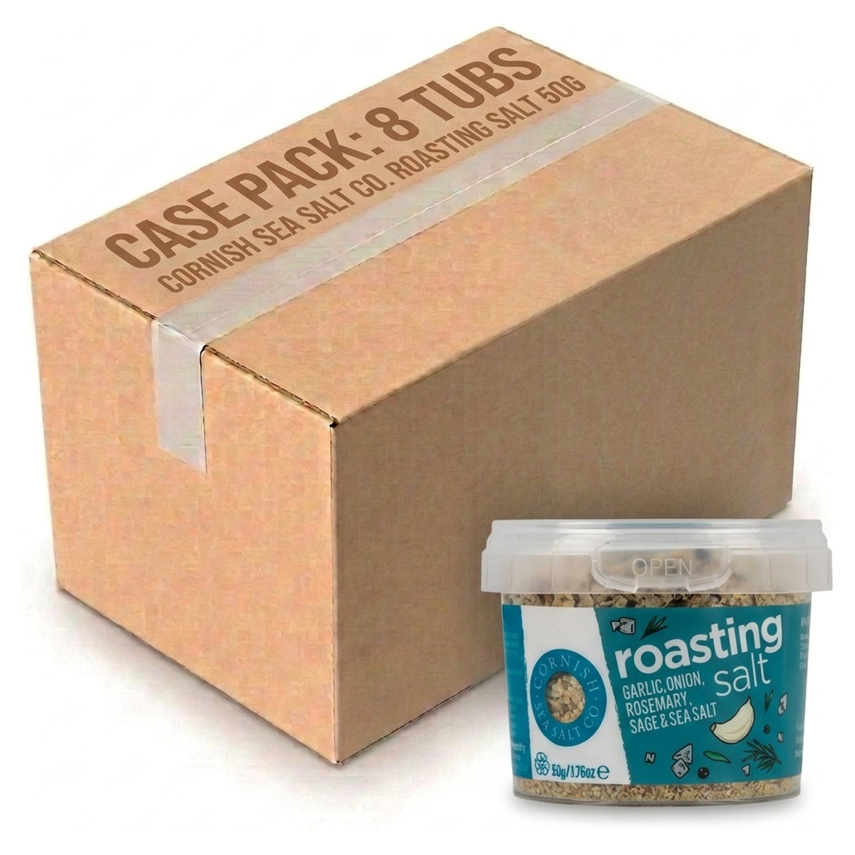 Cornish Sea Salt Co. Roasting Salt 50G (Case of 8)