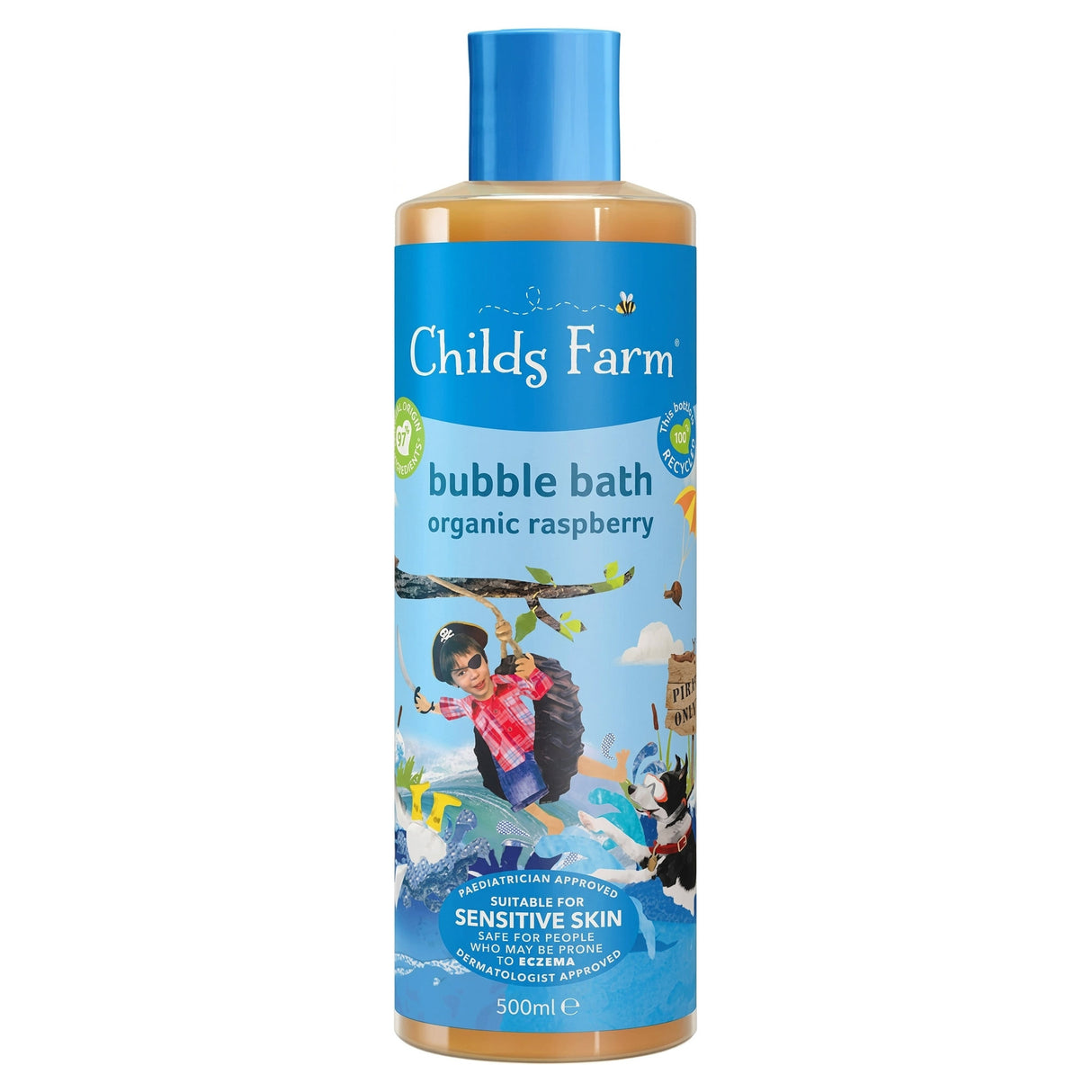 Childs Farm Bubble Bath Organic Raspberry 500ML