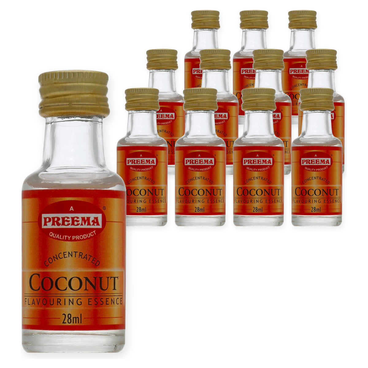 Preema Coconut Flavouring Essence 28ML (Case of 12) – case pack