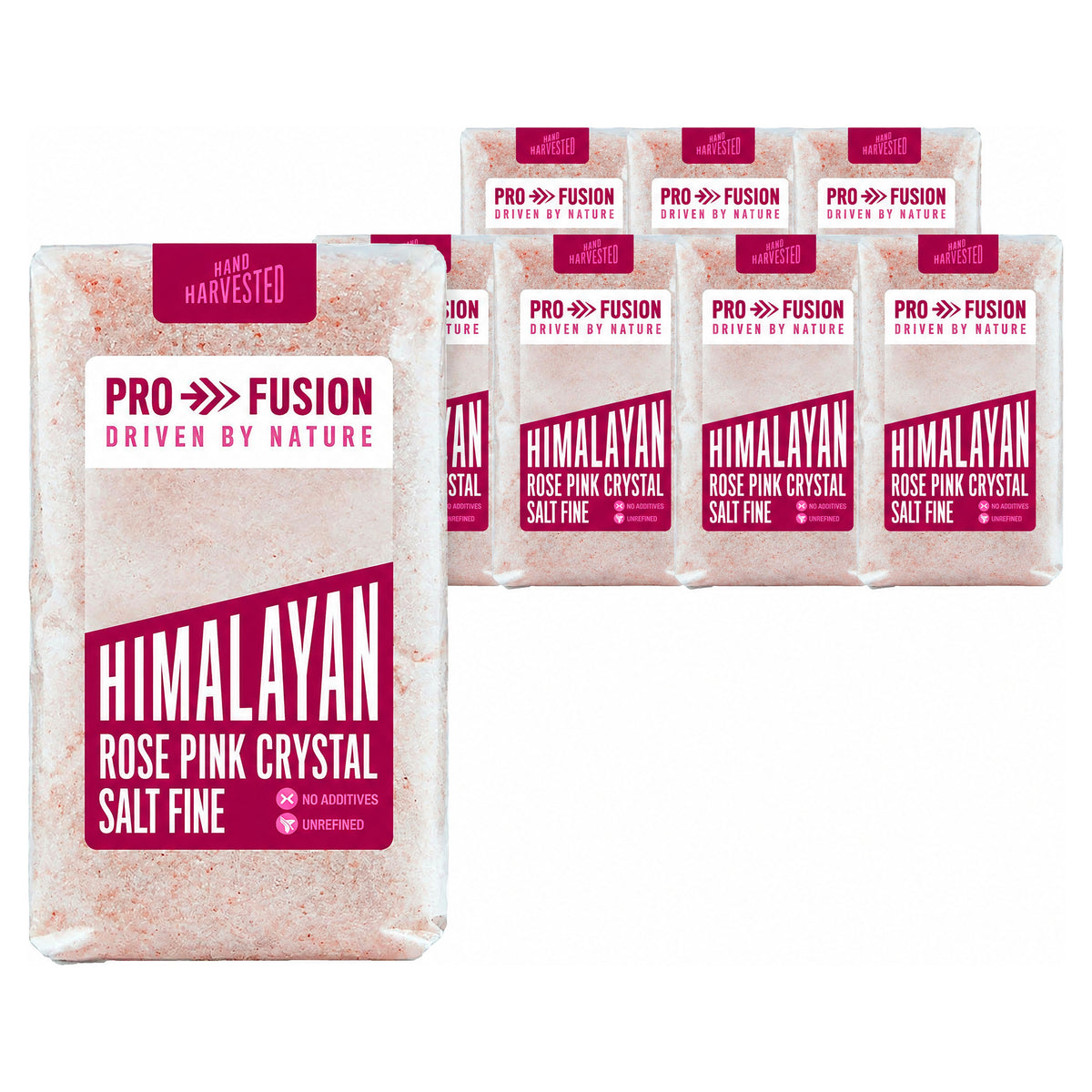 Profusion Himalayan Rose Pink Salt - Fine 500G (Case of 8) – case pack