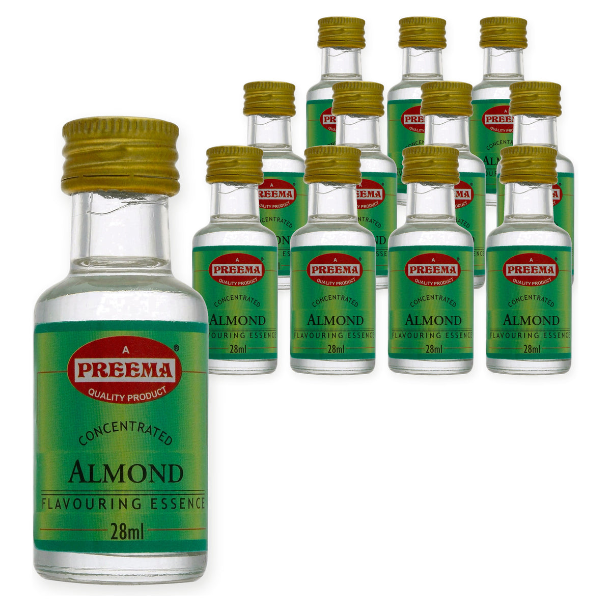 Preema Almond Flavouring Essence 28ML (Case of 12) – case pack