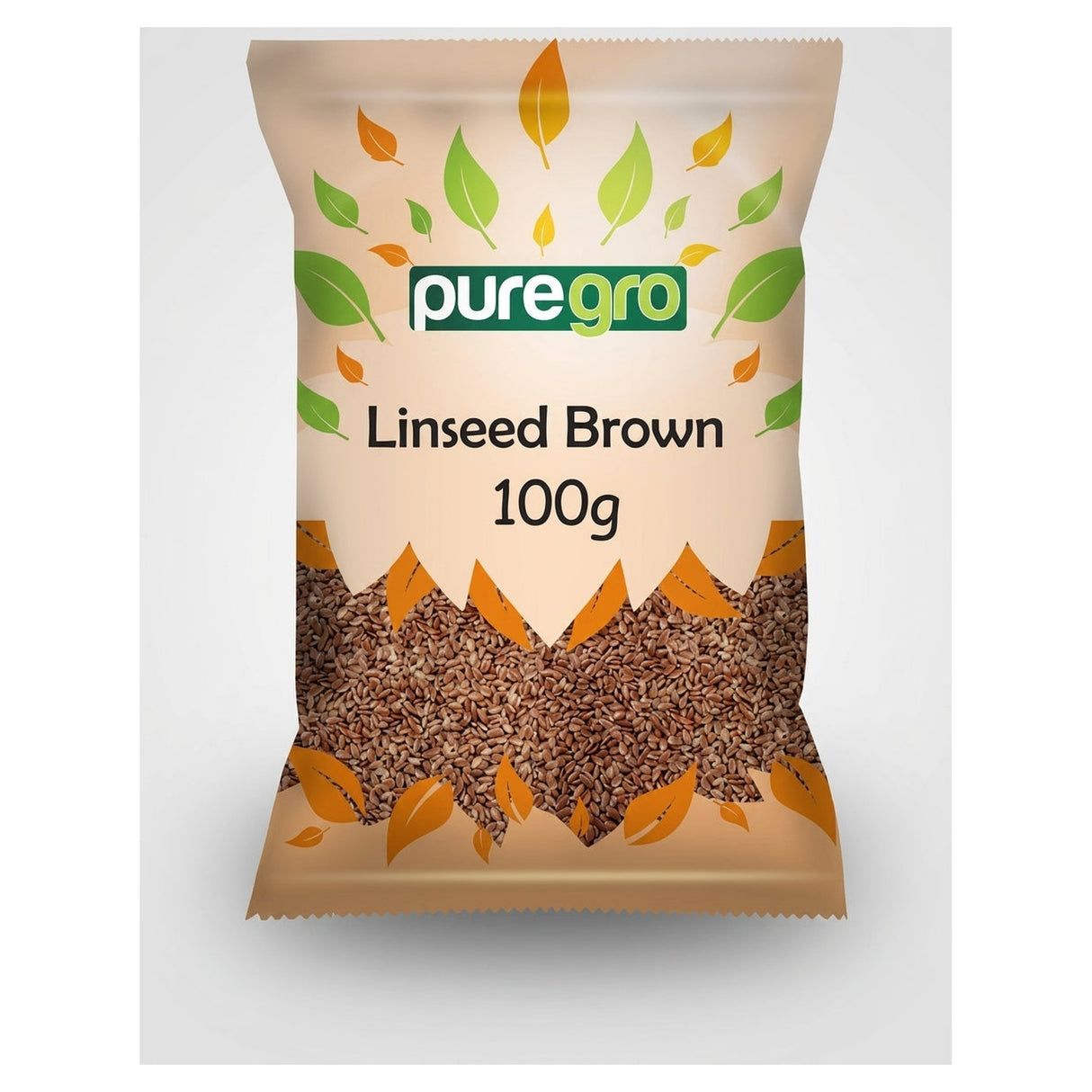 Puregro Brown Linseed 100g