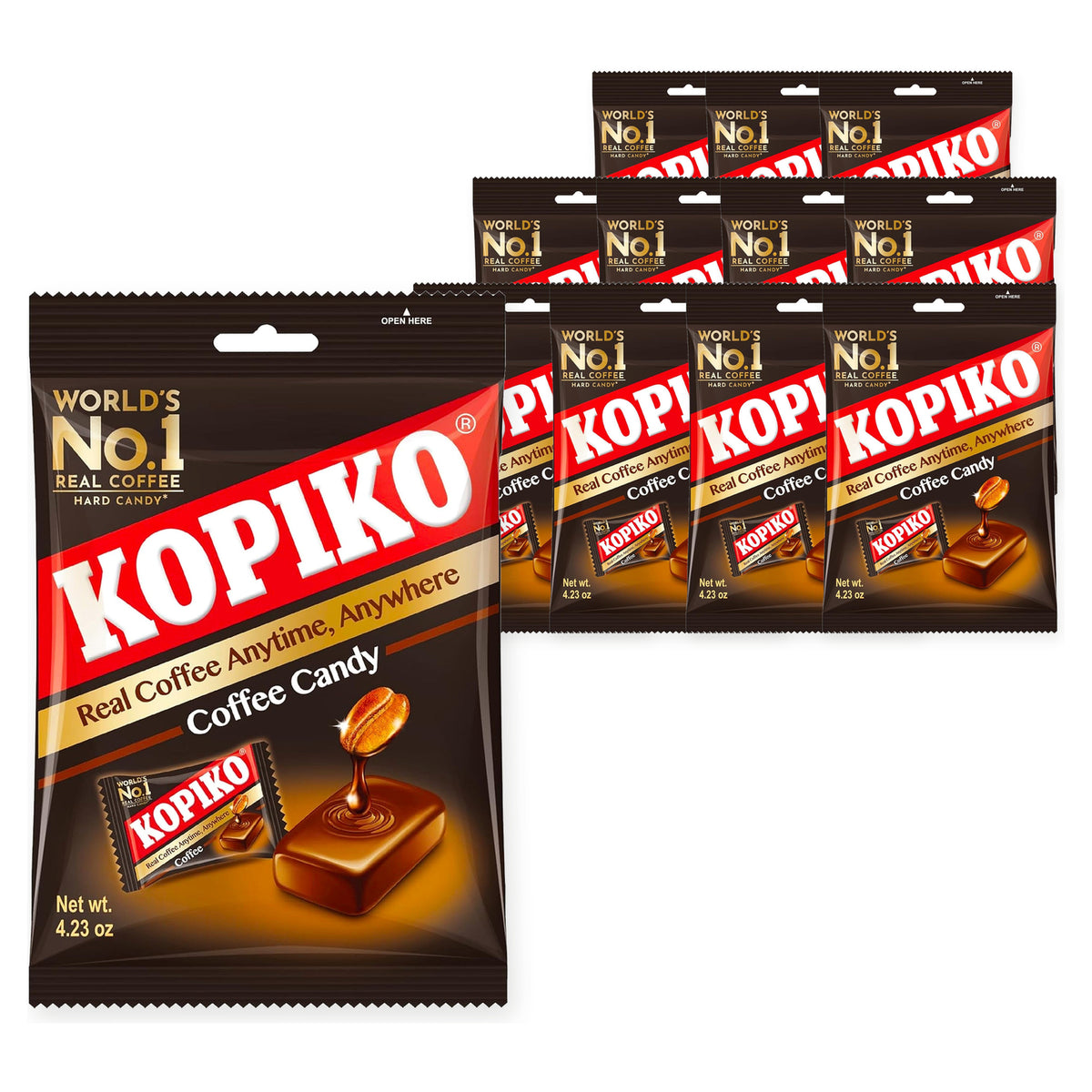 Mayora Kopiko Coffee Candy Bag 100G (Case of 12) – case pack