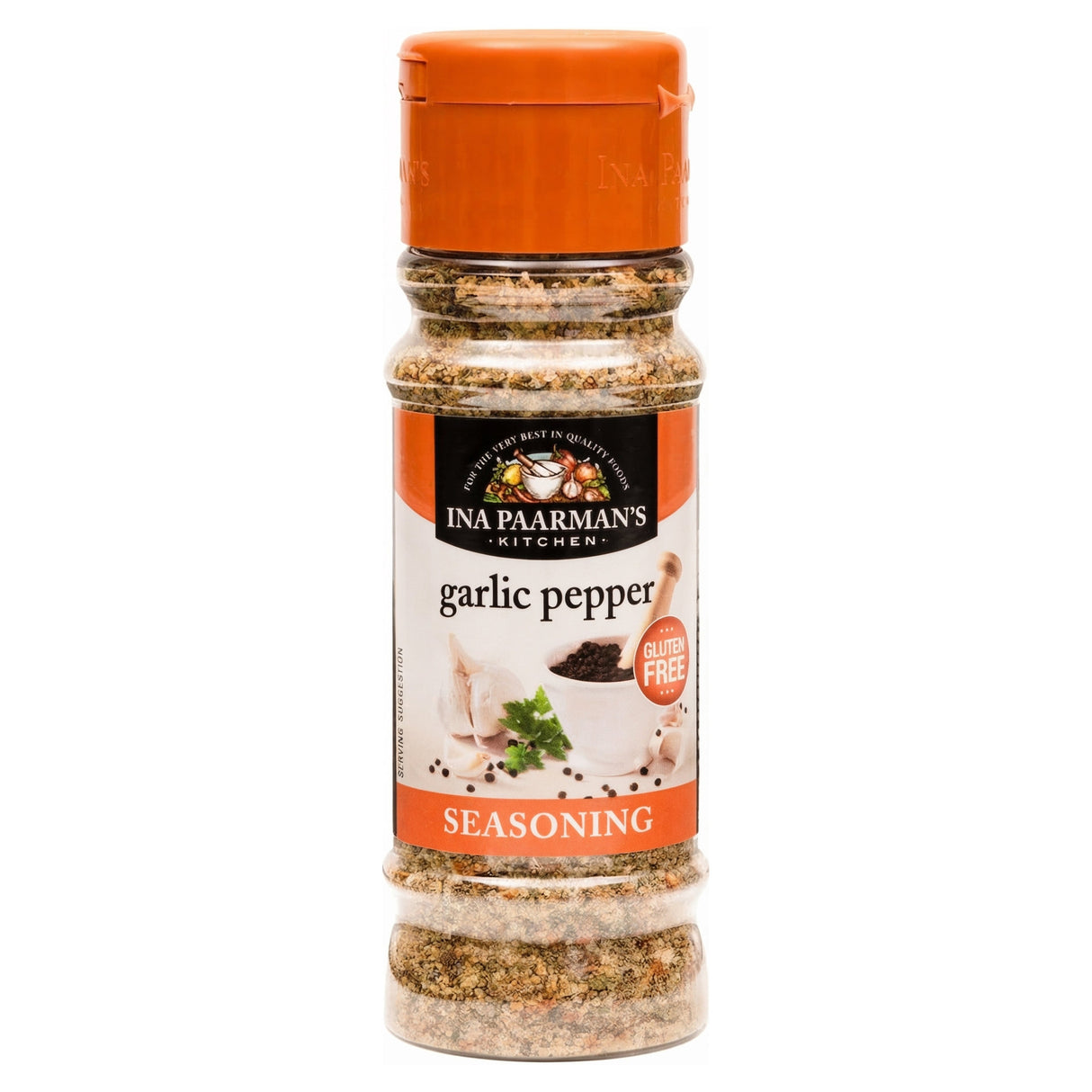 Ina Paarman's Seasonings - Garlic Pepper 200ML (Case of 12)