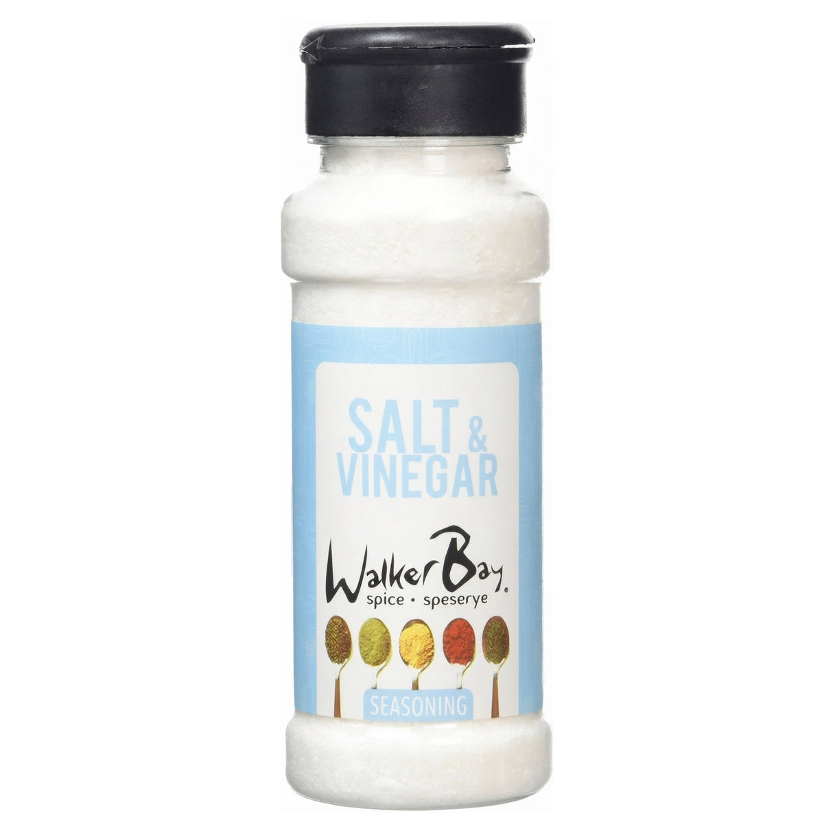 Walker Bay Shakers - Plastic Salt & Vinegar Seasoning 240G (Case of 24)