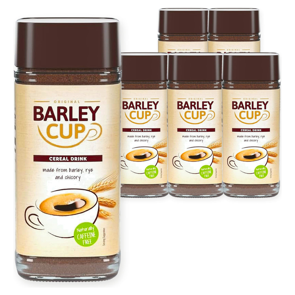 Barley Cup Barley Cup Original - Large 200G (Case of 6) – case pack
