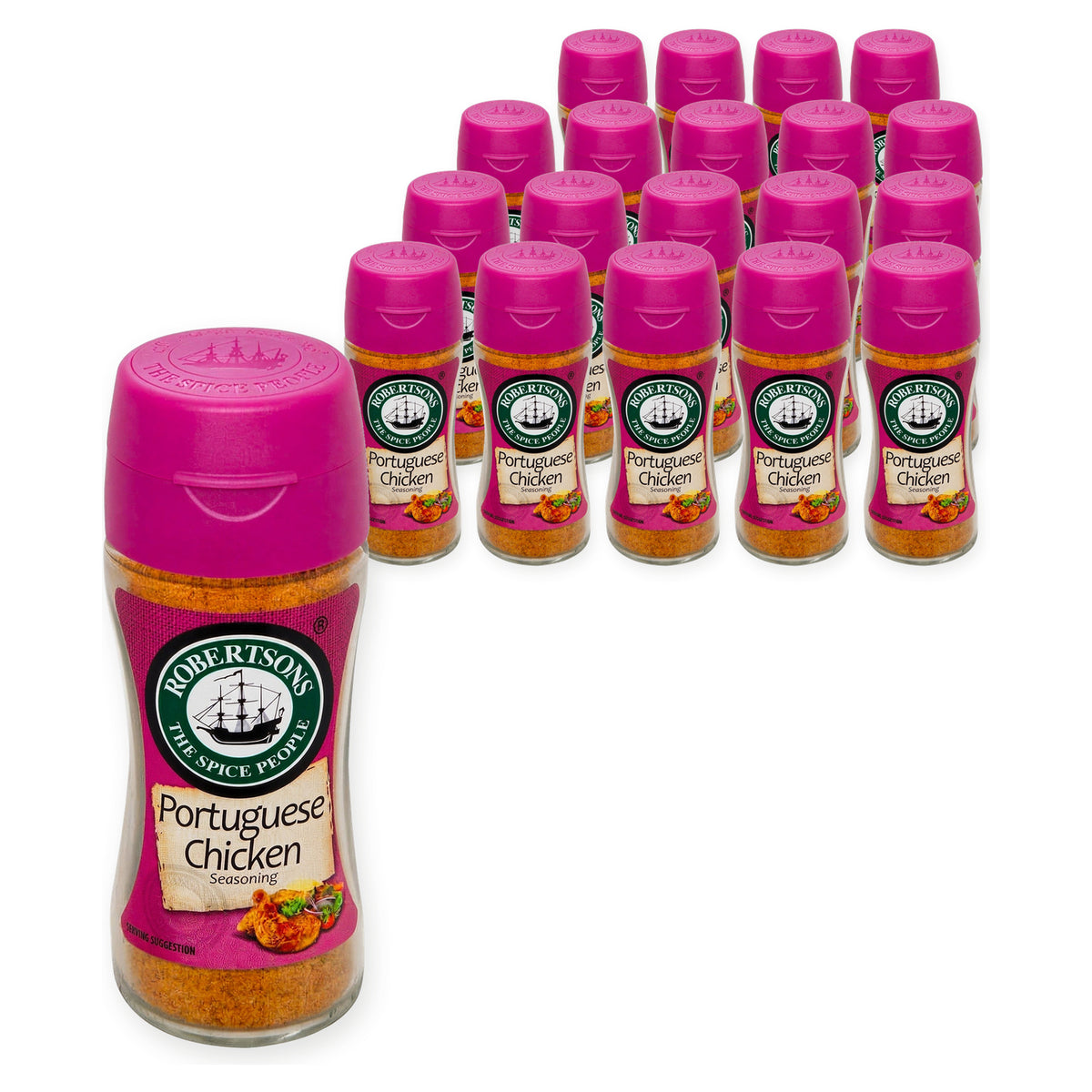 Robertsons Spice Bottles - Exotic - Portug. Chicken 72g/100ml (Case of 20) – case pack