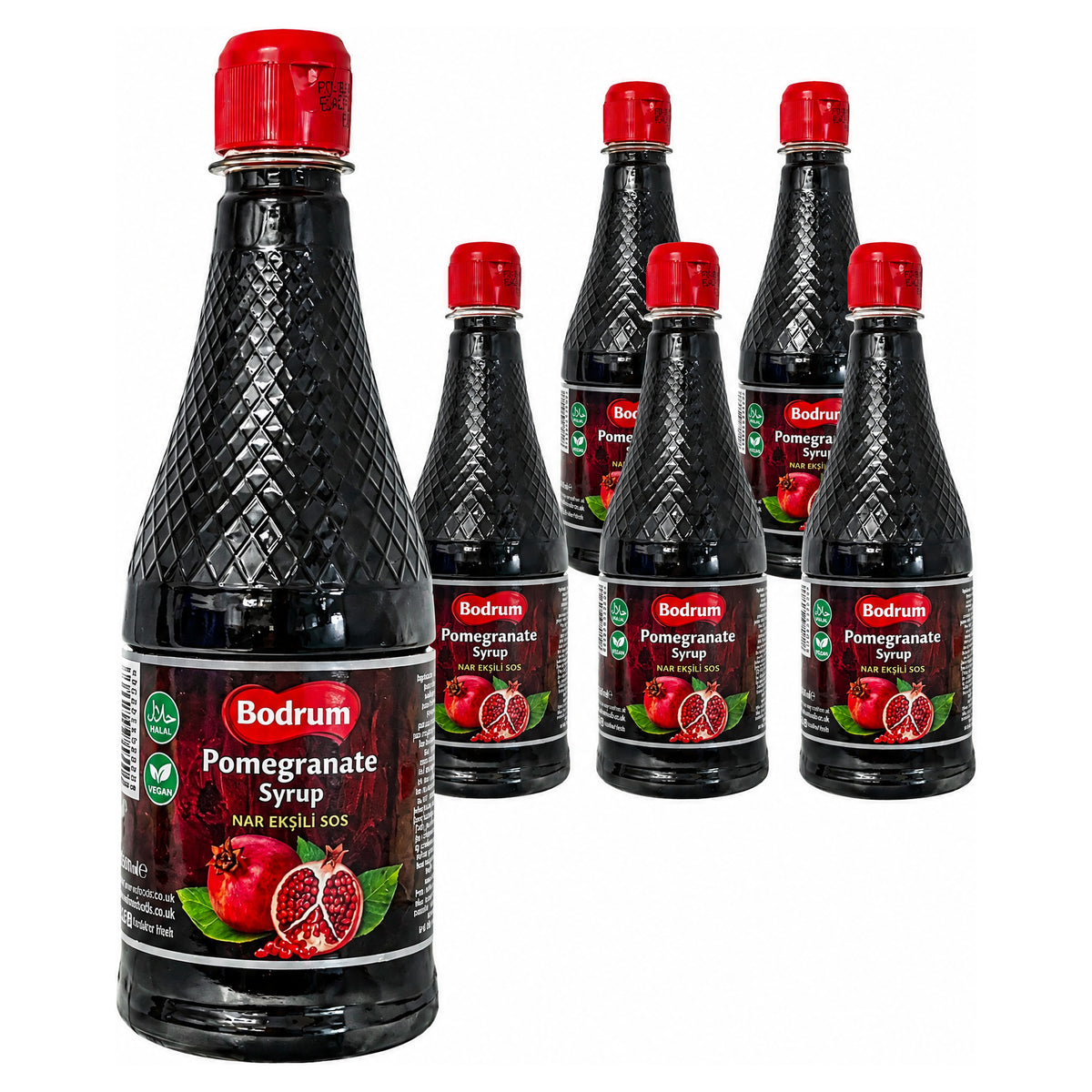 Bodrum Nar Eksili Sos Pomegranate Syrup 500ML (Case of 6)