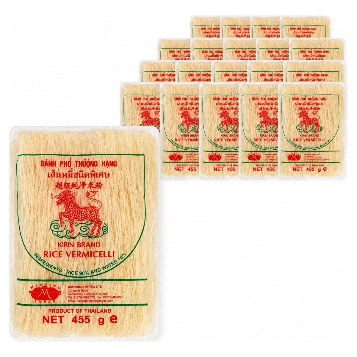 Kirin Rice Vermicelli 455G (Case of 20)