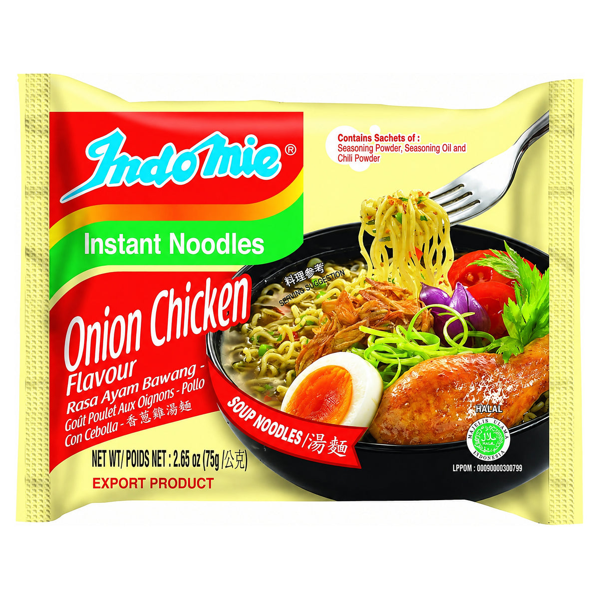 Indomie Onion Chicken Flavour Noodles 75g