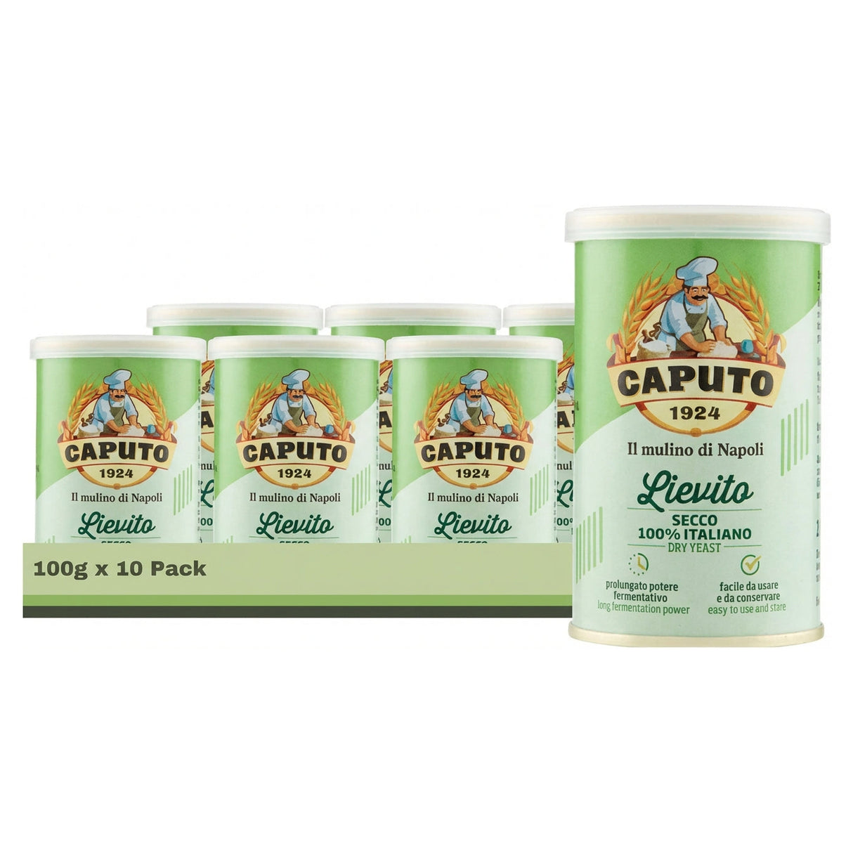 Caputo Dried Yeast Tin 100G (Case of 10)