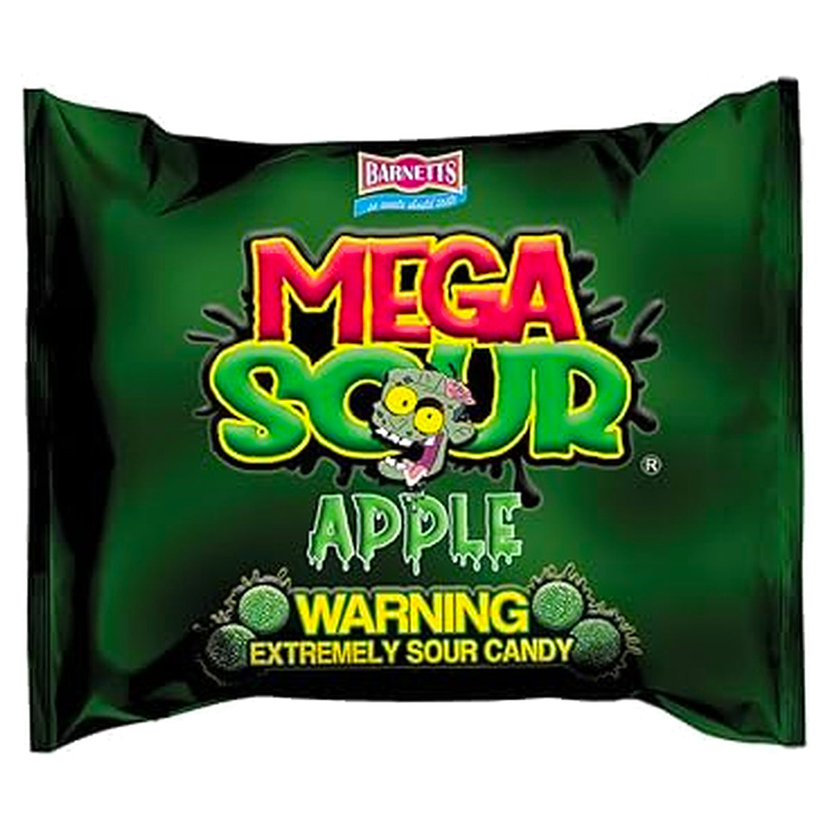 Barnetts Mega Sour Apple 104g