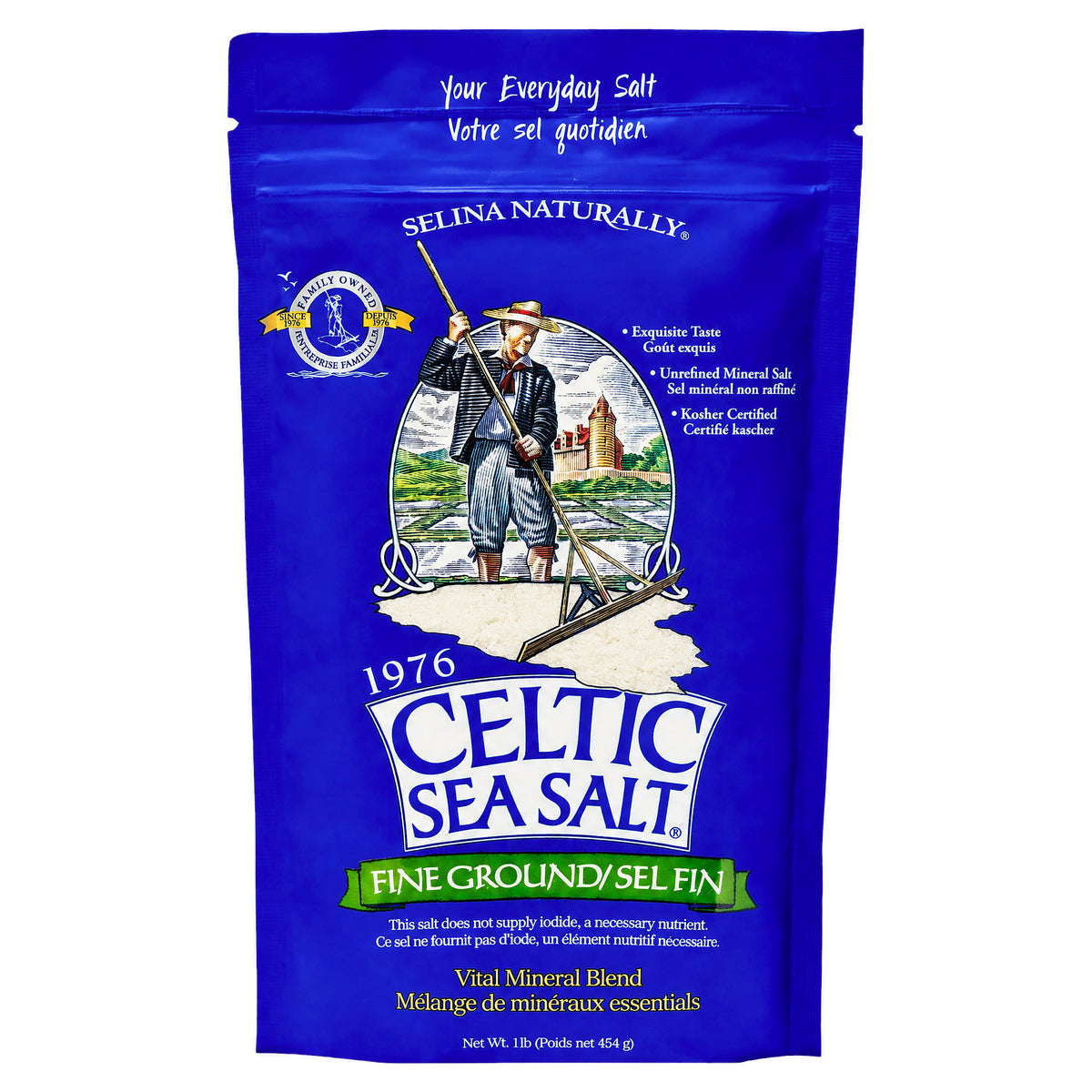 Celtic Sea Salt Fine Ground 454g