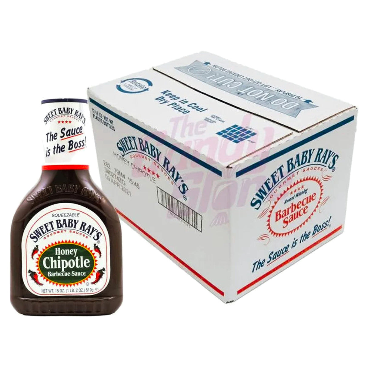 Sweet Baby Ray's Honey Chipotle Sauce 18Oz (Case of 12)