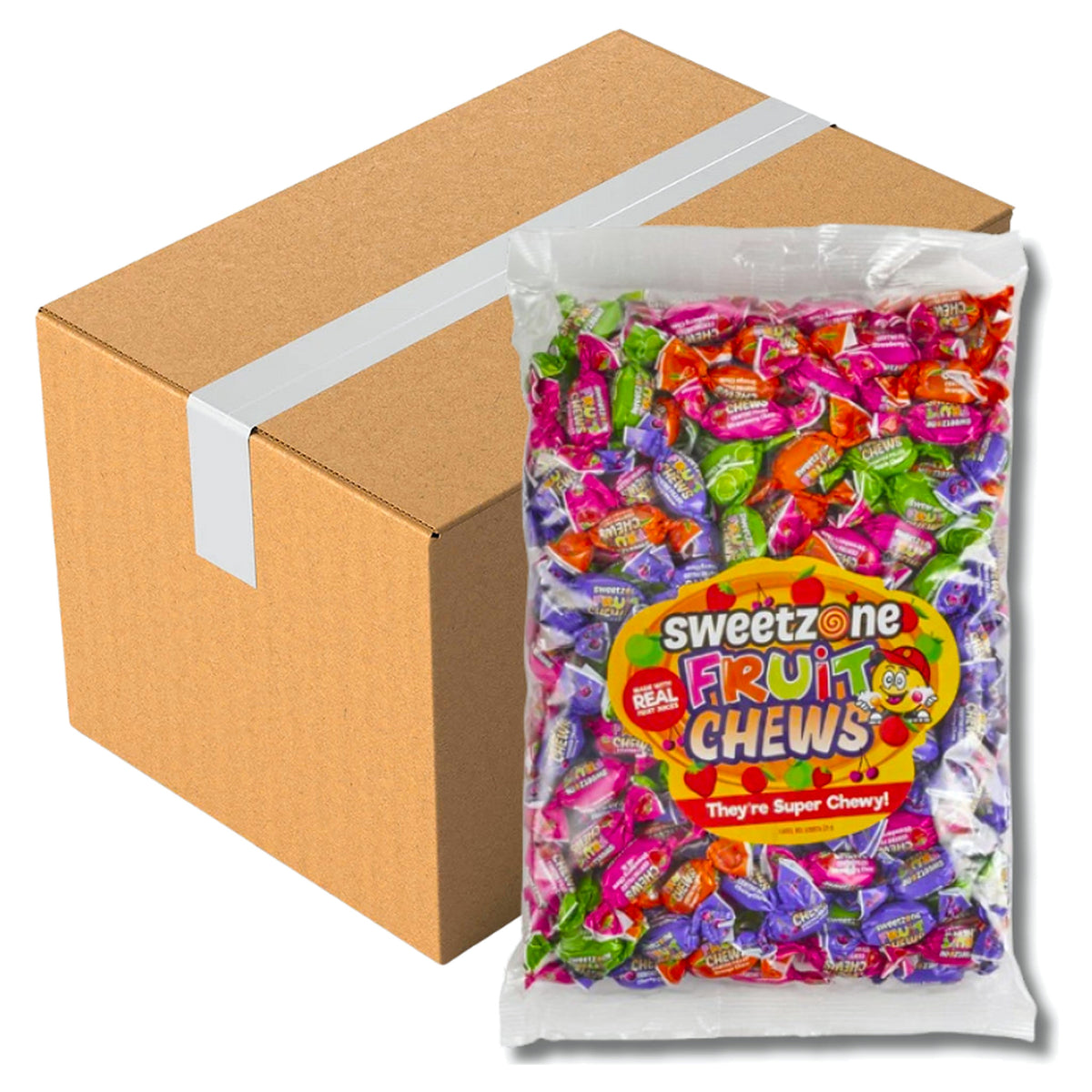Sweetzone Fruit Chews 1KG (Case of 8)