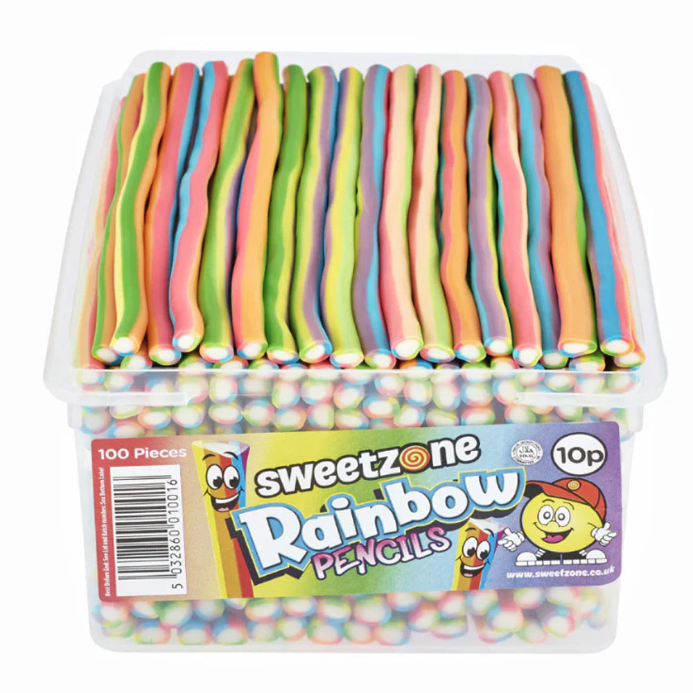 Sweetzone Rainbow Pencils 1.1KG (Case of 8)
