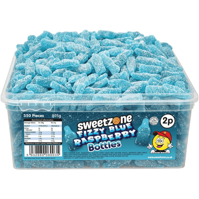 Sweetzone Blue Raspberry Bottles 805G