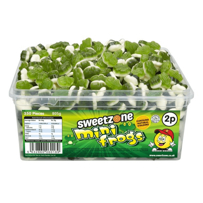 Sweetzone Mini Frogs 805G (Case of 6)