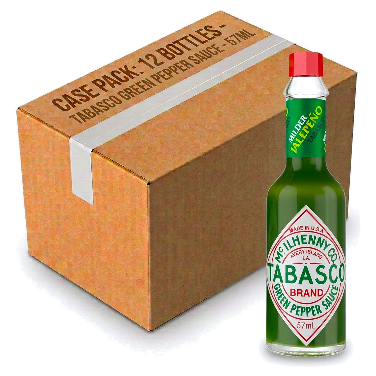 Tabasco Green Pepper Sauce 57ML (Case of 12)