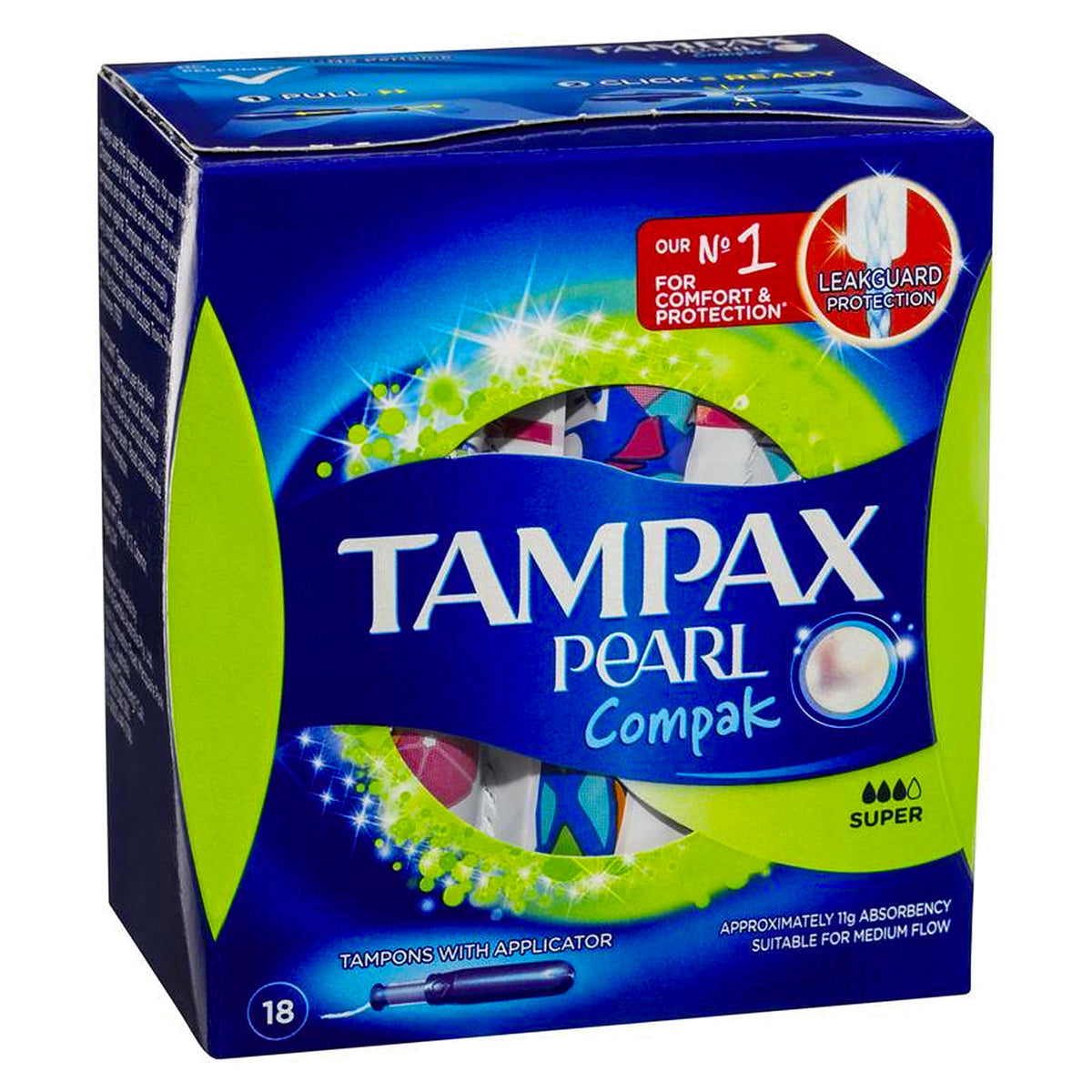 Tampax Compak Pearl Super 18S