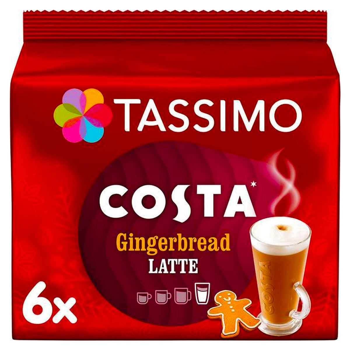 Tassimo Costa Gingerbread Latte 12S