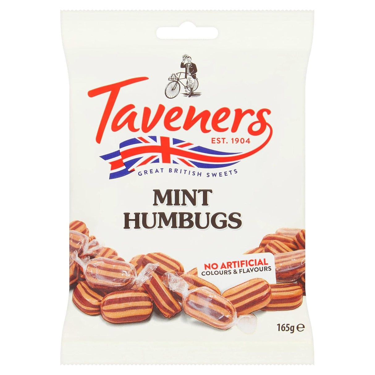 Taverners Mint Humbugs 165G