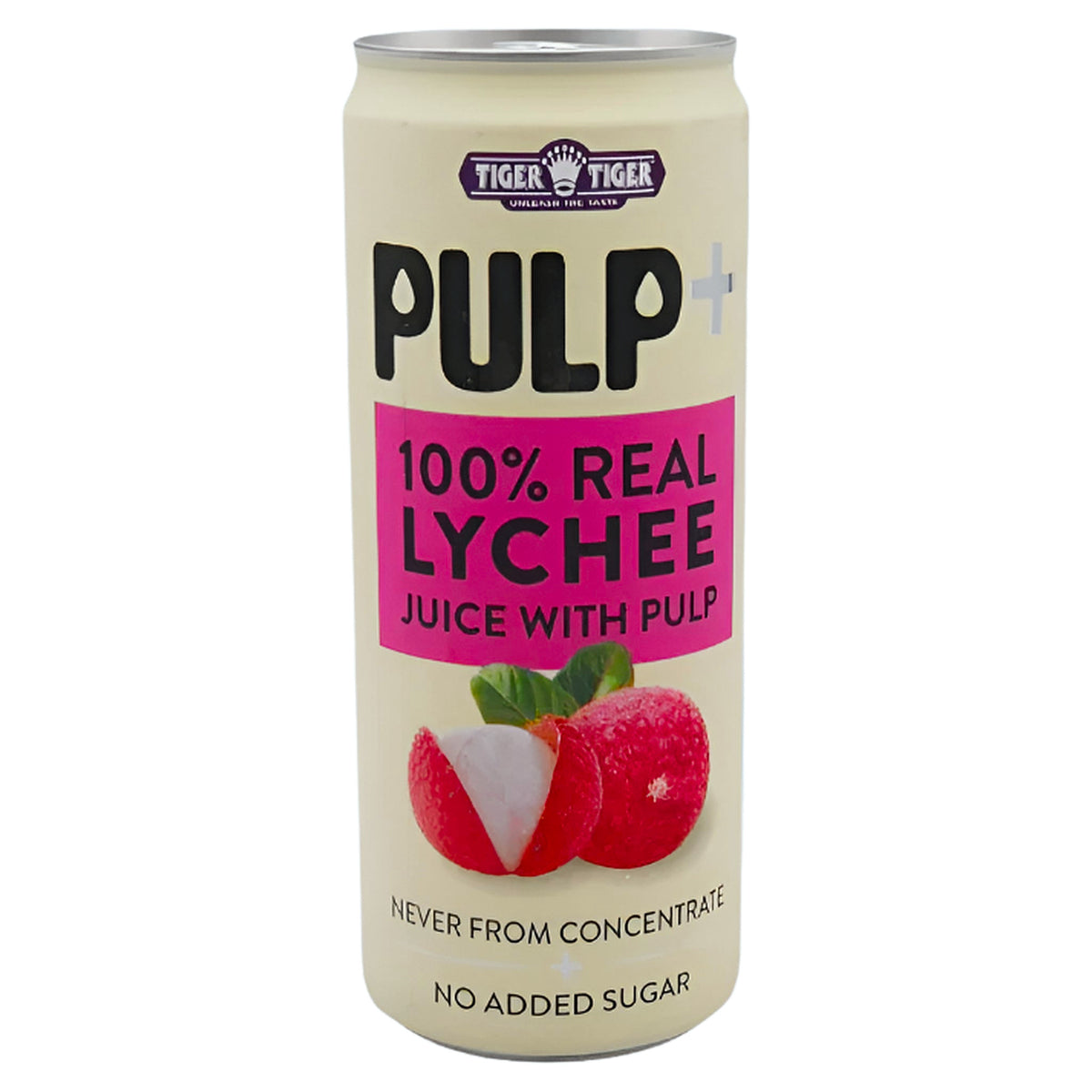 Tiger Tiger 100% Lychee with Pulp 320ML