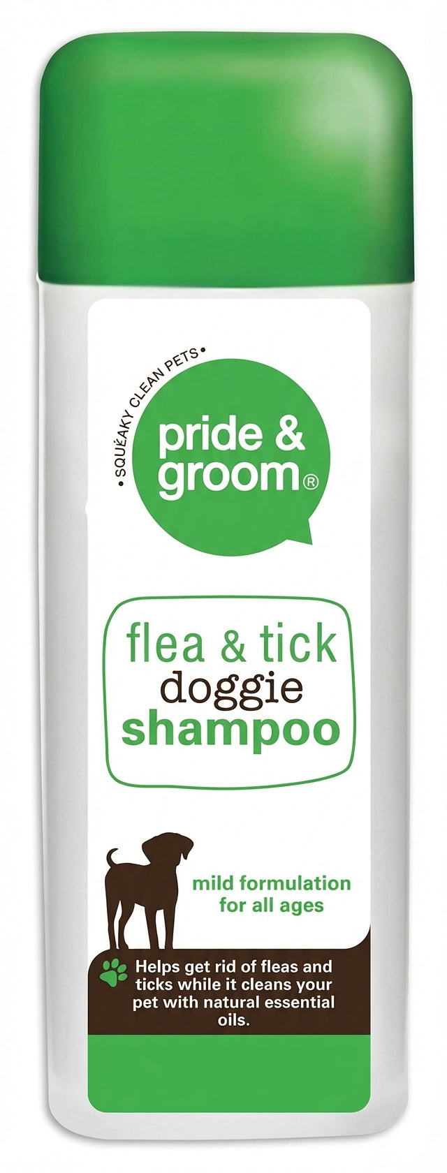Pride & Groom Flea & Tick Dog Shampoo 300ML (Case of 12)