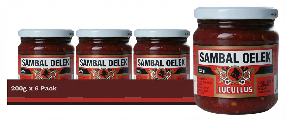 LUCULLUS Sambal Oelek 200g (Case of 12)