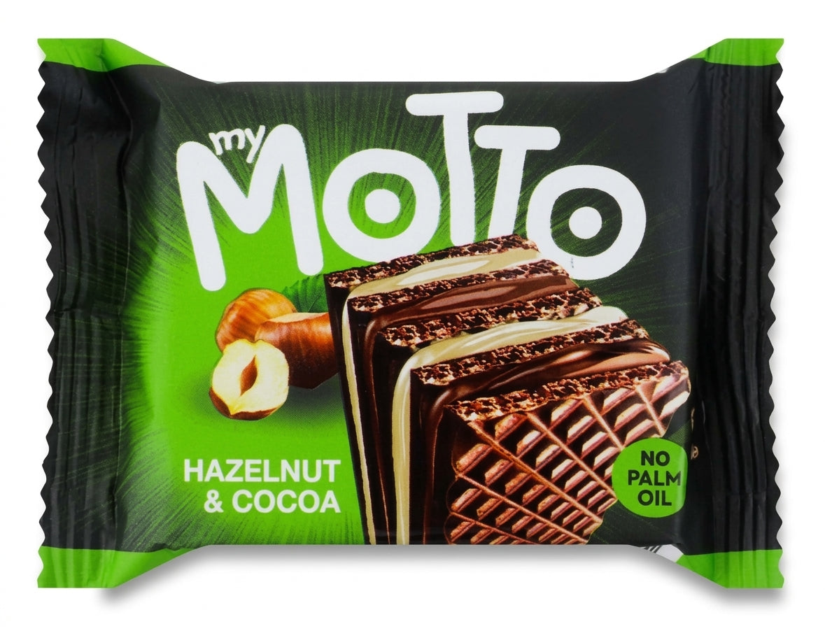 My Motto Hazelnut and Cocoa Wafer 30G