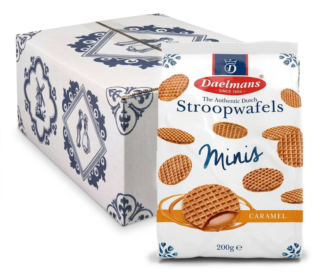 Daelmans Mini Stroopwafels 200G (Case of 10)