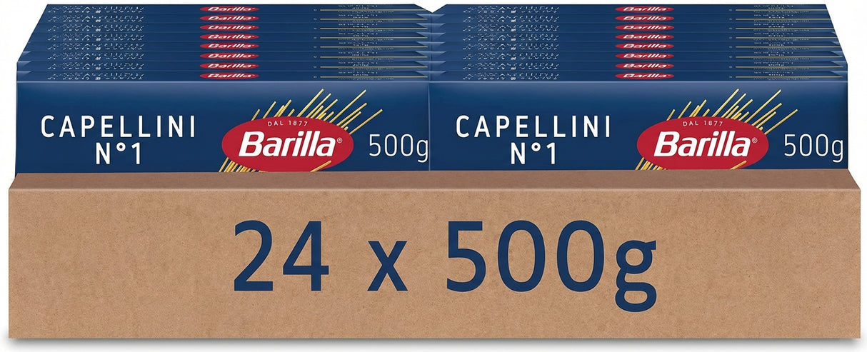 Barilla Capellini No. 1 500G (Case of 24)