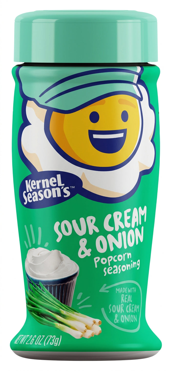 Kernel Season's Sour Cream & Onion Seasoning 2.6oz (73g)