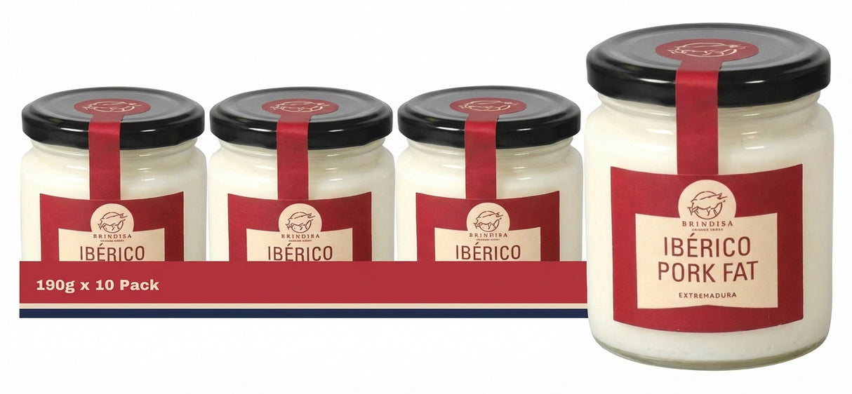 Brindisa Iberico Pork Fat 190G (Case of 10)